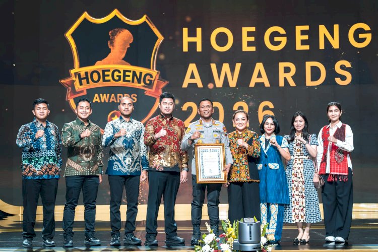 Kapolresta Sidoarjo Raih Tiga Besar Polisi Inovatif Hoegeng Awards 2026